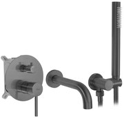 Bateria wannowa podtynkowa Rea Lungo Tytan + Box