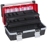 Plastikowa walizka z wysuwanymi półkami McPlus Alu C 18