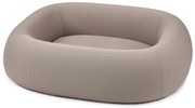 Jasnobrązowe legowisko dla psów 76x93 cm Barca Taupe S/M – MiaCara