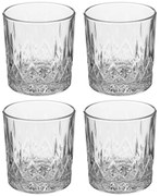 Szklanki do whisky CHARLES, 4 sztuki, 240 ml