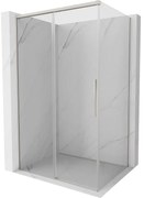 Mexen Rox kabina prysznicowa rozsuwana 160 x 75 cm, transparent, nikiel szczotkowany - 8C2-160-075-97-00