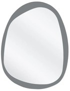 Lustro dekoracyjne PLAZA 60x80cm srebrne HALMAR