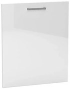 Biały minimalistyczny front z uchwytem do zmywarki R9-Z31