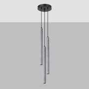 Lampa wisząca PASTELO 3P beton