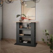 Stół barowy złoty dąb power/antracyt 110x65x106 repose