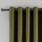 Zaciemniająca zasłona termiczna na drzwi kolorze khaki 168x213 cm Wilson – Catherine Lansfield