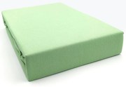 Prześcieradło zielone jersey premium | LaCama