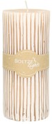 Świeca Renee 15cm beige