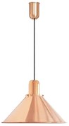 Reflex Stożek miedziana - lampa wisząca retro