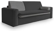 Ciemnoszara rozkładana sofa 237 cm Wilson – Miuform