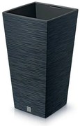 Doniczka FURU SQUARE 39,5 cm, antracytowy, 39 cm