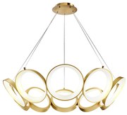 LAMPA WISZĄCA LED APP1800-CP ZŁOTA SZCZOTKOWANA