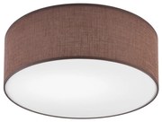 Lampa sufitowa SIRJA 1xE27/60W/230V pr. 35 cm brązowa