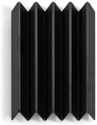 Czarny metalowy wieszak ścienny 21 cm Sensu – Spinder Design