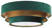 Lampa sufitowa TRINITI 2xE27/60W/230V zielono-złota