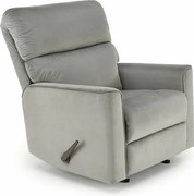 Fotel rozkładany KARIM szary