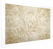Plakat Piaskowe listki 60x40 cm bez ramy z marginesem ARTGEIST B