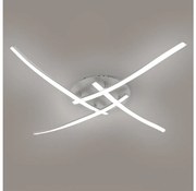 Brilagi - Lampa sufitowa STRIPES LED/32W/230V srebrna