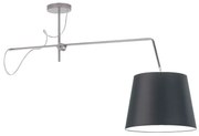 Ruchoma lampa wisząca z abażurem H5-L55