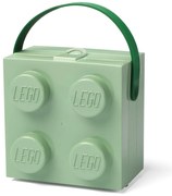 Jasnozielony pojemnik z uchwytem LEGO®