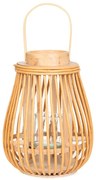 Lampion GARNITTO pleciony naturalny 10,5x30 cm HOMLA
