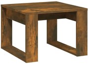 Kwadratowy stolik kawowy wędzony dąb K0-K02