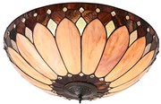 Endon 63973 - Lampa sufitowa Tiffany BROOKLYN 2xE14/60W/230V śr. 50 cm