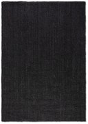Dywan naturalny jutowy ręcznie tkany Boucle czarny 60 cm x 90 cm