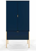 Wysoka komoda na nóżkach w stylu glamour S8-B74