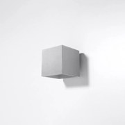 Kinkiet QUAD 1 szary SOLLUX  LIGHTING