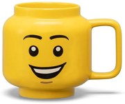 Żółty ceramiczny kubek dla dzieci 530 ml Head – LEGO®
