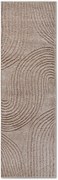 Dywan nowoczesny 3D Elle Collection Gallery Geometria beżowy 80 cm x 240 cm
