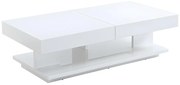 Ława ARAMIS z miejscem do przechowywania – MDF lakierowany w kolorze białym
