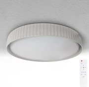 Brilagi - Ściemnialny plafon LED LUCIA LED/60W/230V śr. 59 cm biały + pilot