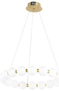 LAMPA WISZĄCA LED G025-CP Złota