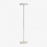Ulenia Bezprzewodowa Zewnętrzna Lampa Solarna Led Na Podłogę Kremowa Tapioca - Sklum