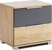 Nowoczesna szafka nocna z szufladami F2-A18