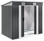 Jurhan Domek narzędziowy L do ogrodu antracytowy