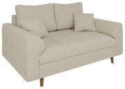 Beżowa sztruksowa sofa 150 cm Ariella – Ropez