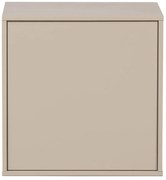 Kremowa szafa modułowa z litego drewna sosnowego 50x50 cm Daily – vtwonen