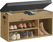 Nowoczesna szafka na buty dąb artisan - Tocador 7X