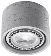 Szara lampa punktowa ø 14 cm Spattio – Nice Lamps