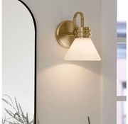 Kichler KL-FARUM1-CPZ - LED Lampa łazienkowa FARUM 1xG9/3W/230V mosiądz