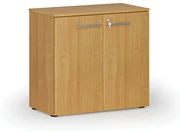 Szafa biurowa z drzwiami PRIMO WOOD, 740 x 800 x 420 mm, buk