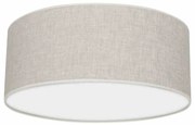 Lampa sufitowa, biała, okrągła, pojedyncza LINO BIEL / LEN 2xE27