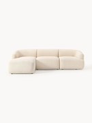 Narożna sofa modułowa Bouclé Sofia (3-osobowa)