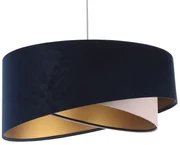 Lampa wisząca SAPPHIRE granatowa/złota BPS KONCEPT