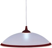 Biało-brązowa lampa wisząca kuchenna - S563 G8-P36
