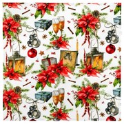 Bellatex Obrus Święta gwiazda, 50 x 50 cm, 50 x 50 cm