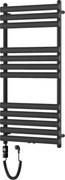 Mexen Jowisz grzejnik elektryczny 1200 x 600 mm, 600 W, czarny - W107-1200-600-2600-70